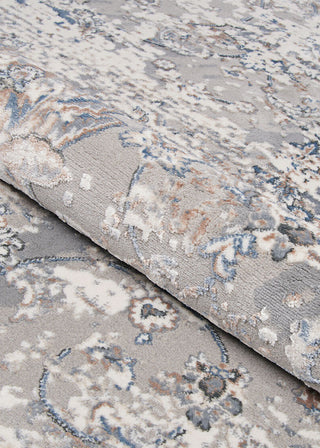 Couristan Brocatelle Oglive Silver/Cream Area Rug Detail Image