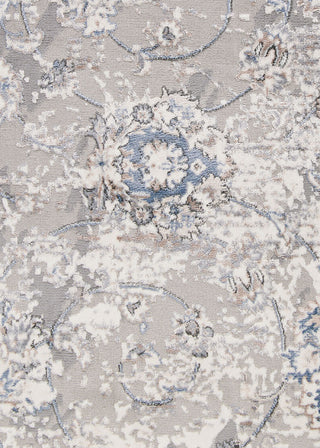Couristan Brocatelle Oglive Silver/Cream Area Rug Pile Image