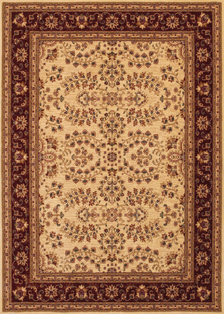 Couristan Anatolia Antique Herati Cream/Red Area Rug