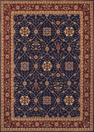 Couristan Anatolia All Over Vase Navy/Red Area Rug main image