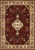 Couristan Anatolia Tribal Diamond Red/Cream Area Rug