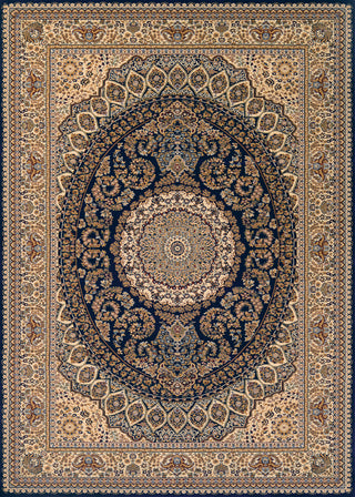 Couristan Antalya Adana Navy/Cream Area Rug