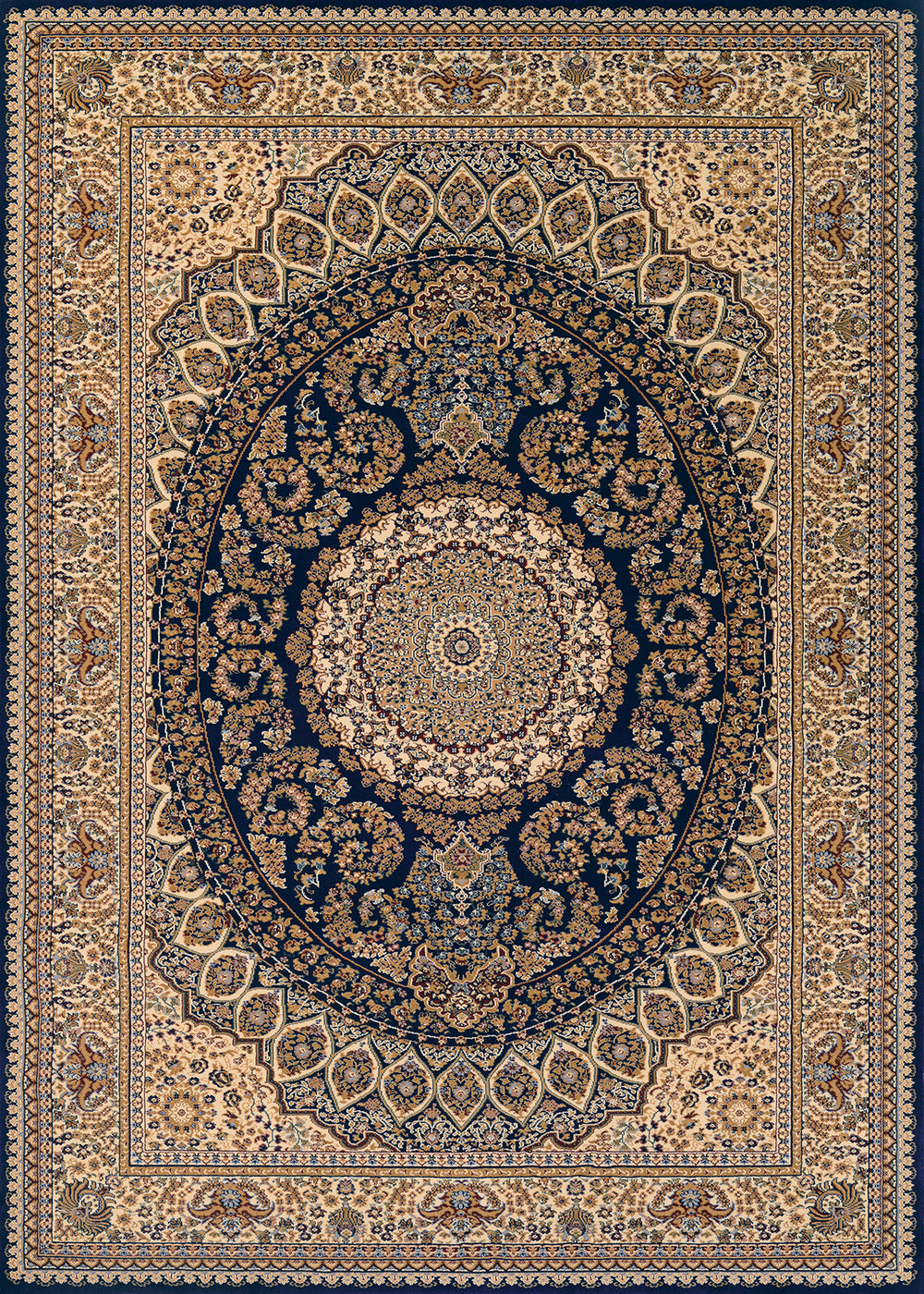 Couristan Antalya Adana Navy/Cream Area Rug