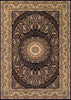 Couristan Antalya Bursa Noir/Cream Area Rug