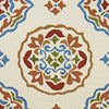 Couristan Covington San Clemente Cream/Red Area Rug Pile Image