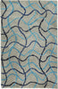 Capel COCOCOZY Streamers 3051 Navy Area Rug main image