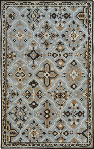 Capel Mtn Home 3059 Sky Blue Area Rug Rectangle/Vertical Stripe Rectangle