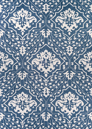 Couristan Crawford Contempogarden Herring Blue Area Rug main image