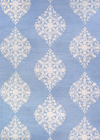 Couristan Crawford Ornament Powder Blue Area Rug main image