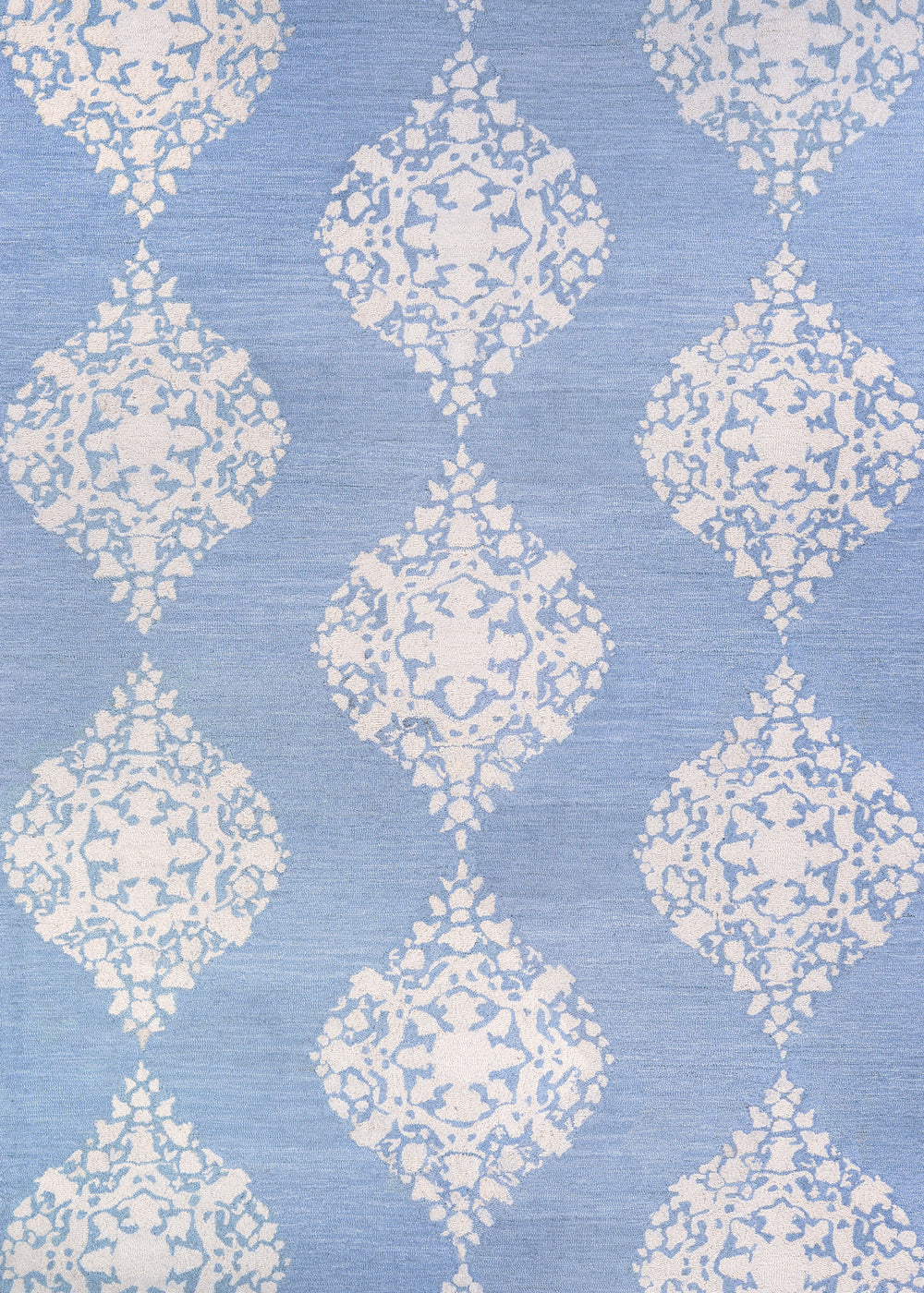 Couristan Crawford Ornament Powder Blue Area Rug