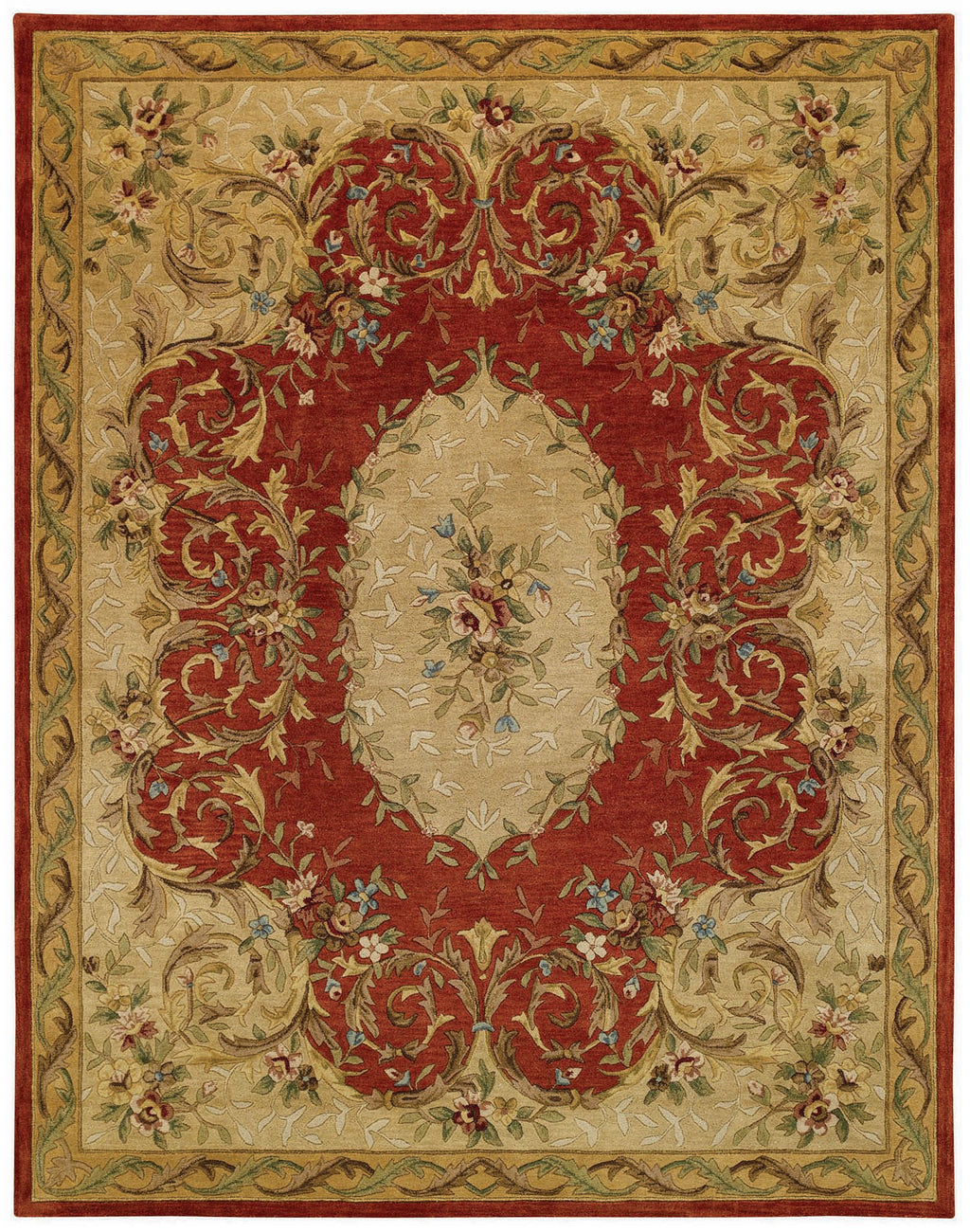 Capel Evelyn 3068 Coral Red 825 Area Rug main image