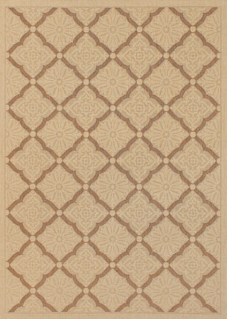 Couristan Five Seasons Sorrento Cream/Gold Area Rug