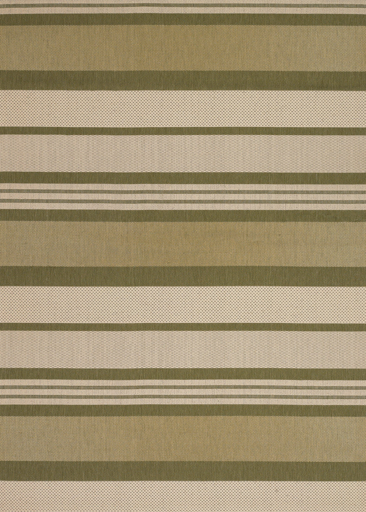 Couristan Five Seasons Santa Barbara Green/Cream Area Rug