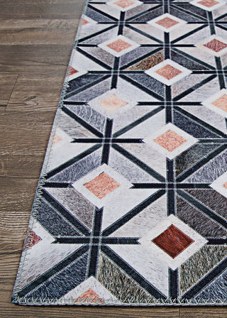 Couristan Prairie Lapland Hickory/Neautrals Area Rug Corner Image