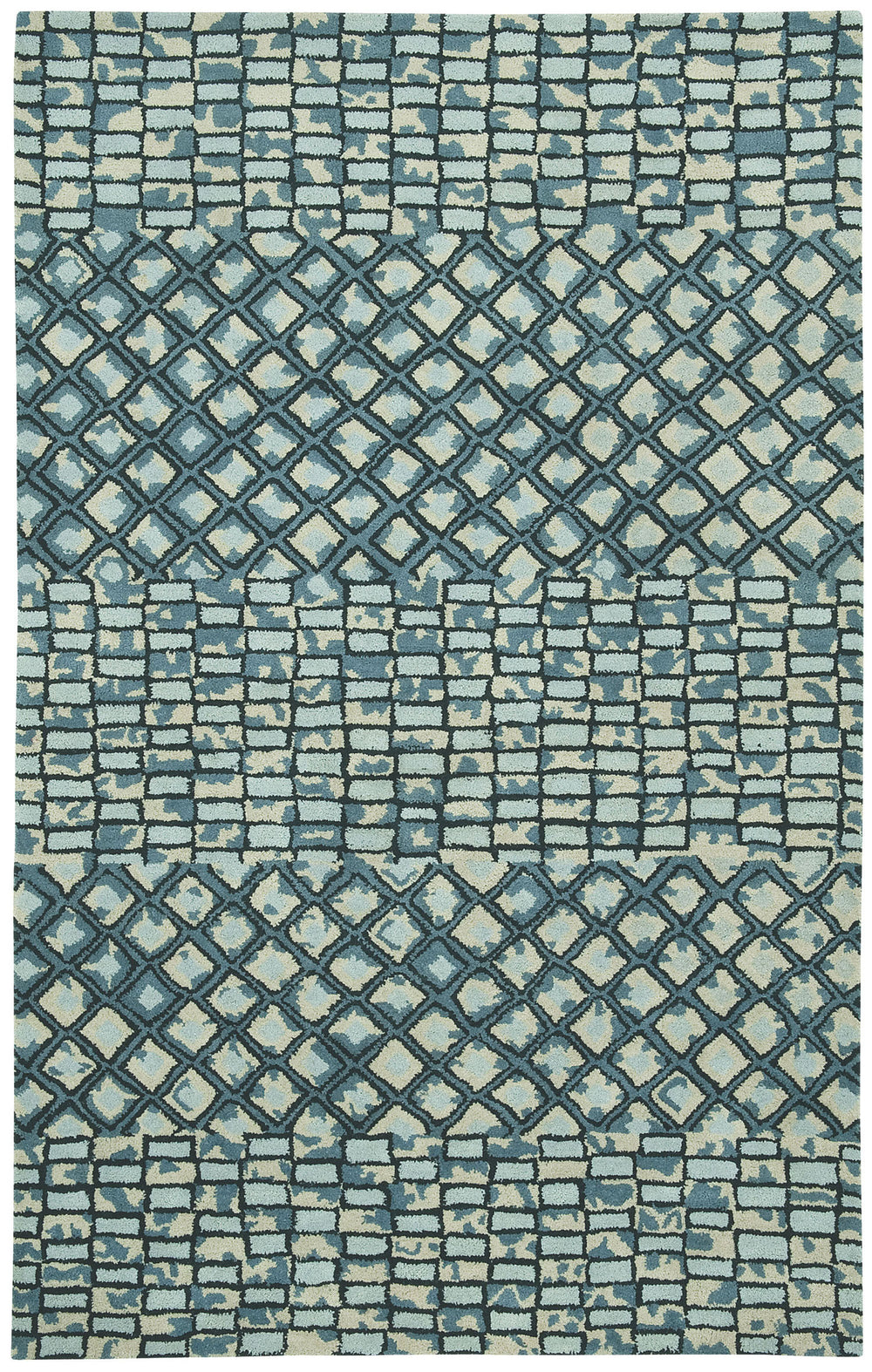 Capel Charisma Mosaic 3121 Coal 300 Area Rug