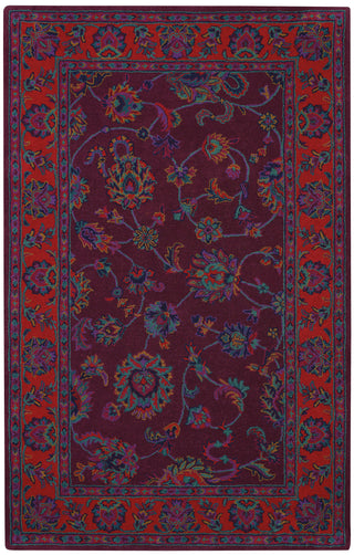 Capel Charisma Keshan 3124 Red 575 Area Rug main image