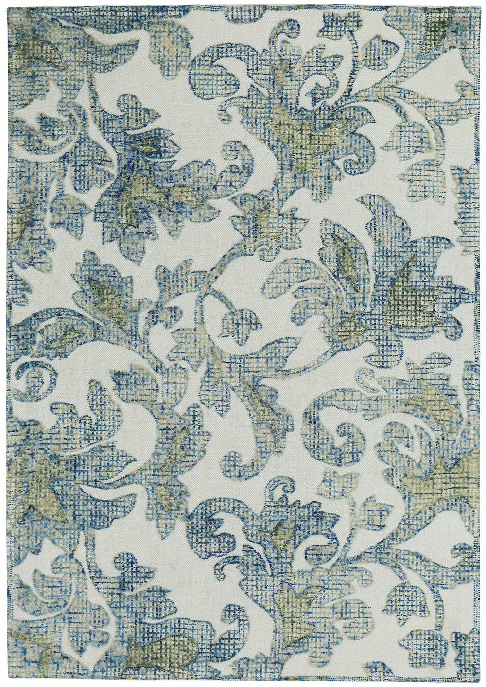 Capel Balfour 3150 Cream Blue 640 Area Rug