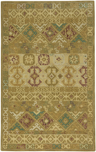 Capel Smyrna Afghan 3155 Gold 150 Area Rug main image