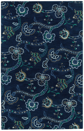 Capel Sheffield 3205 Dark Blue 475 Area Rug main image