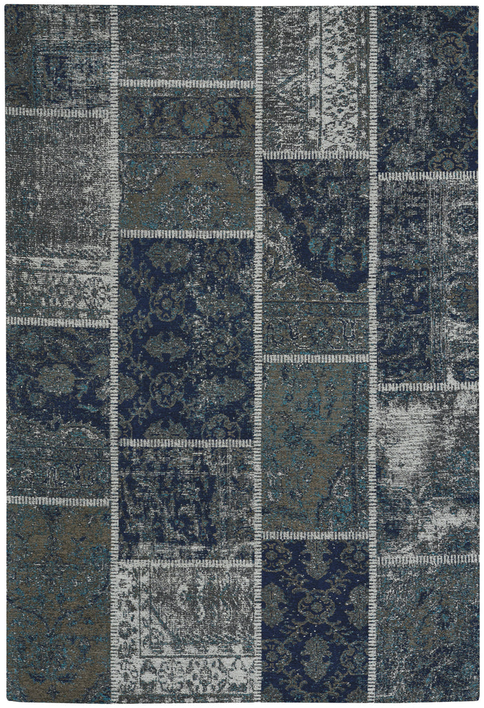 Capel Celestial Patchwork 3246 Azure Smoke 400 Area Rug main image
