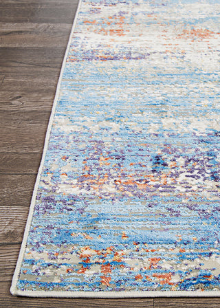 Couristan Vibrata Rythmic Multi Pastels Area Rug Corner Image