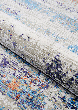 Couristan Vibrata Rythmic Multi Pastels Area Rug Detail Image