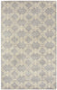 Capel Charisma-Tile 3265 Silver Area Rug Rectangle/Vertical Stripe Rectangle