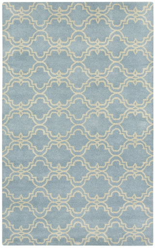 Capel Charisma-Tile 3265 Sky Blue Area Rug main image