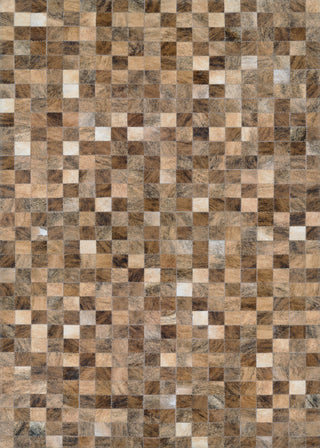 Couristan Chalet Pixels Brown Area Rug