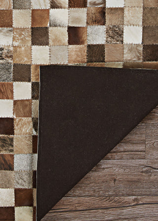 Couristan Chalet Pixels Brown Area Rug Main