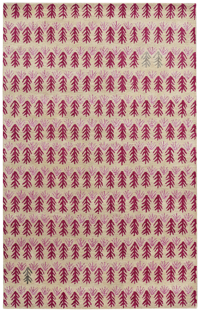 Capel Twigs 3270 Red 550 Area Rug by Genevieve Gorder main image