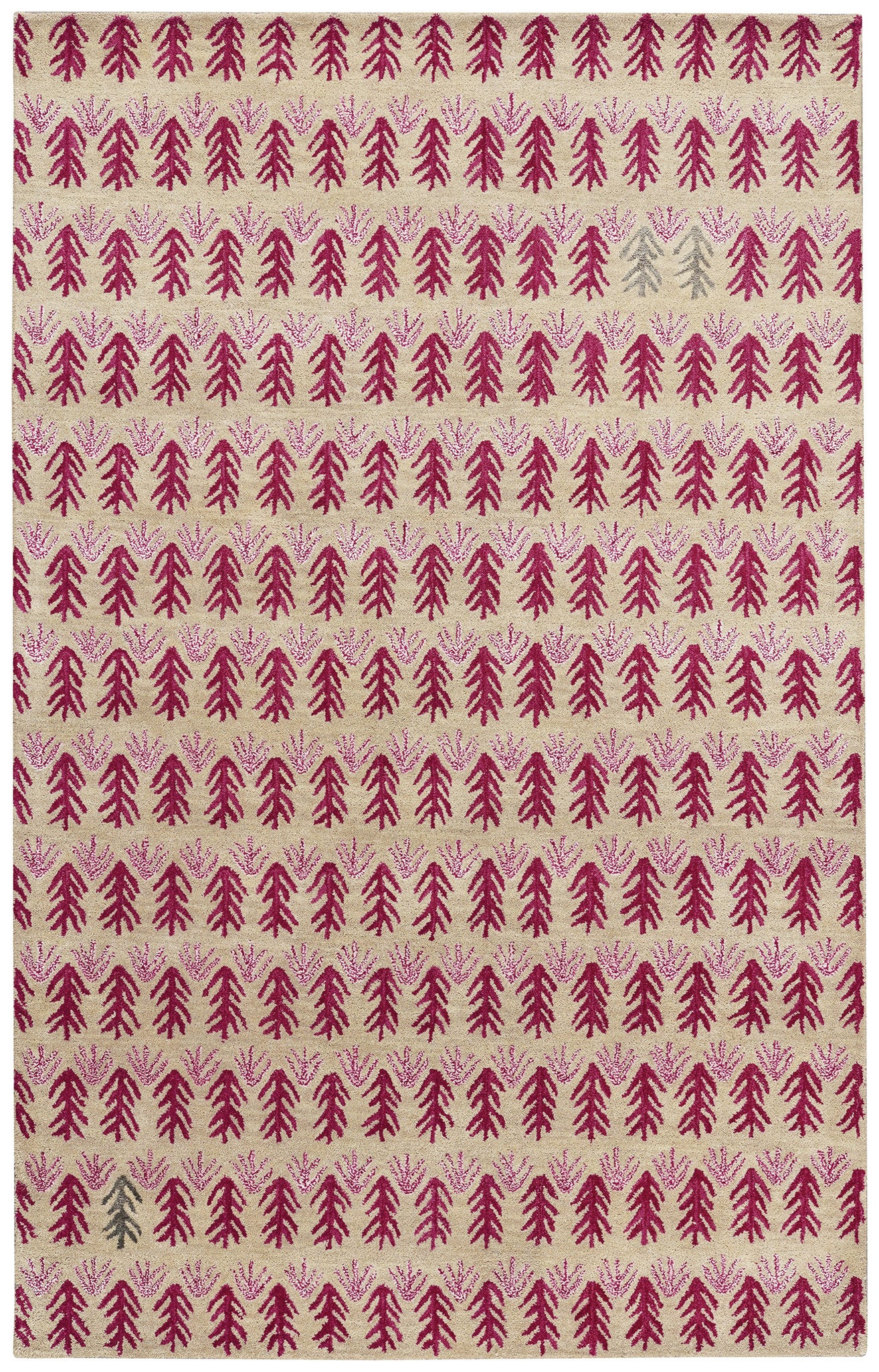 Capel Twigs 3270 Red 550 Area Rug by Genevieve Gorder main image