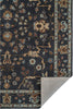 Capel Urda-Isfahan 3272 Royal Area Rug Rectangle Back Image
