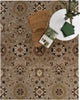 Capel Urda-Keshan 3273 Stone Area Rug Rectangle Roomshot Image 1 Feature