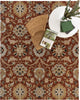 Capel Urda-Keshan 3273 Cinnamon Area Rug Rectangle Roomshot Image 1 Feature