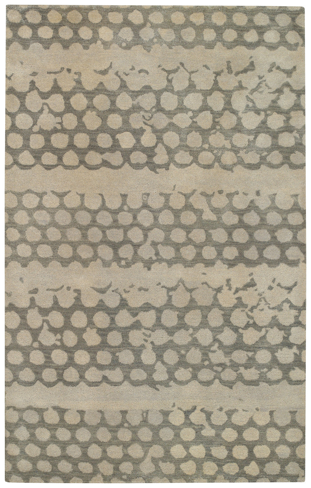 Capel Bee Hives 3282 Grey 320 Area Rug