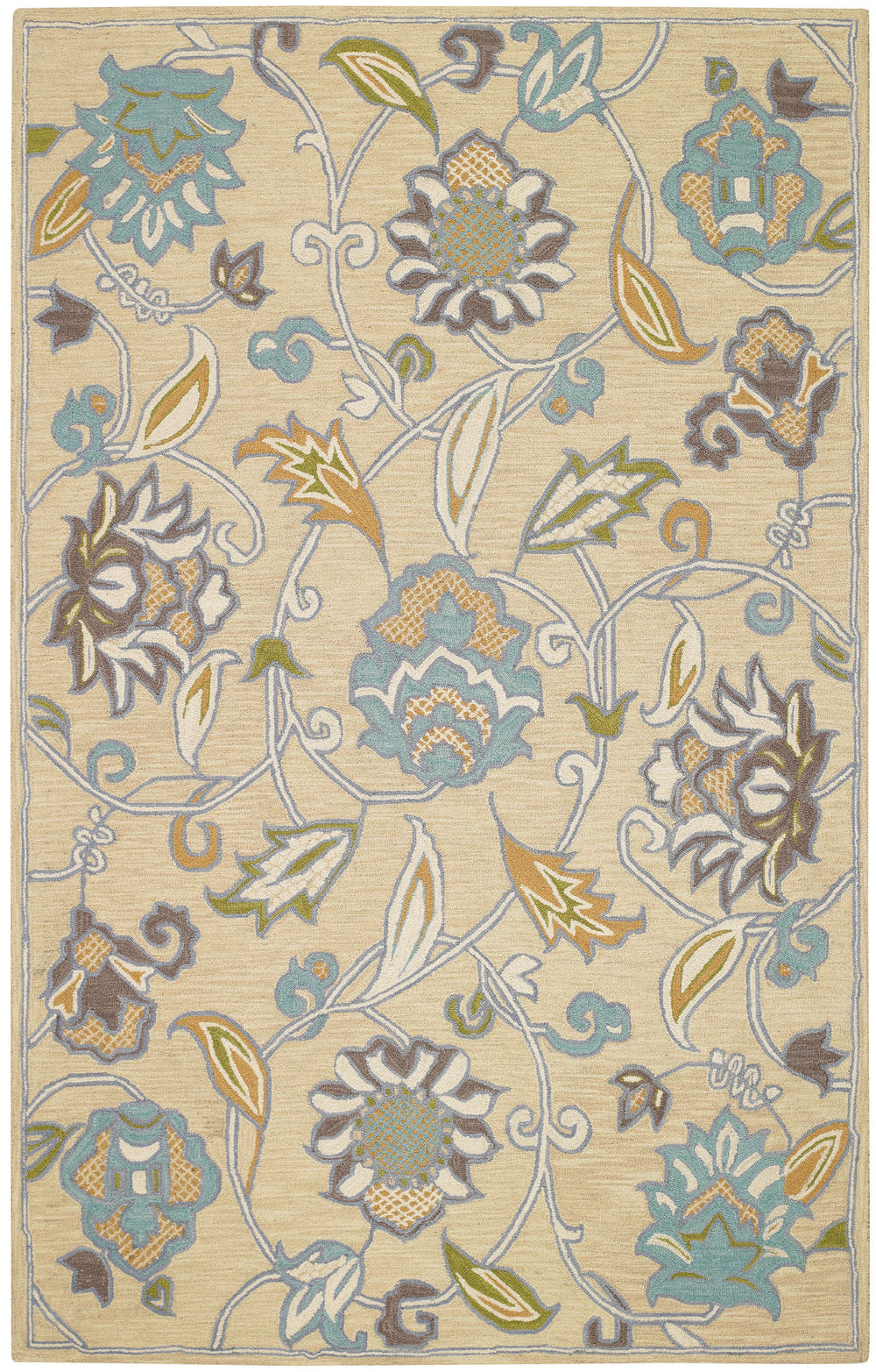 Capel Pagoda 3290 Buff 645 Area Rug