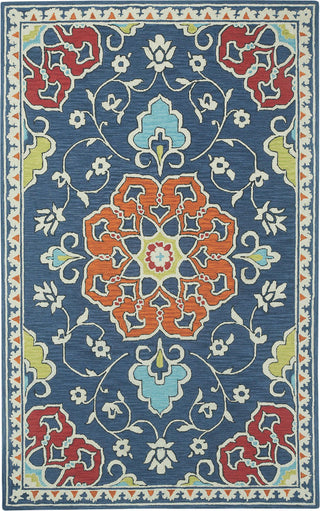 Capel Burgos 3291 Dark Blue 450 Area Rug Rectangle