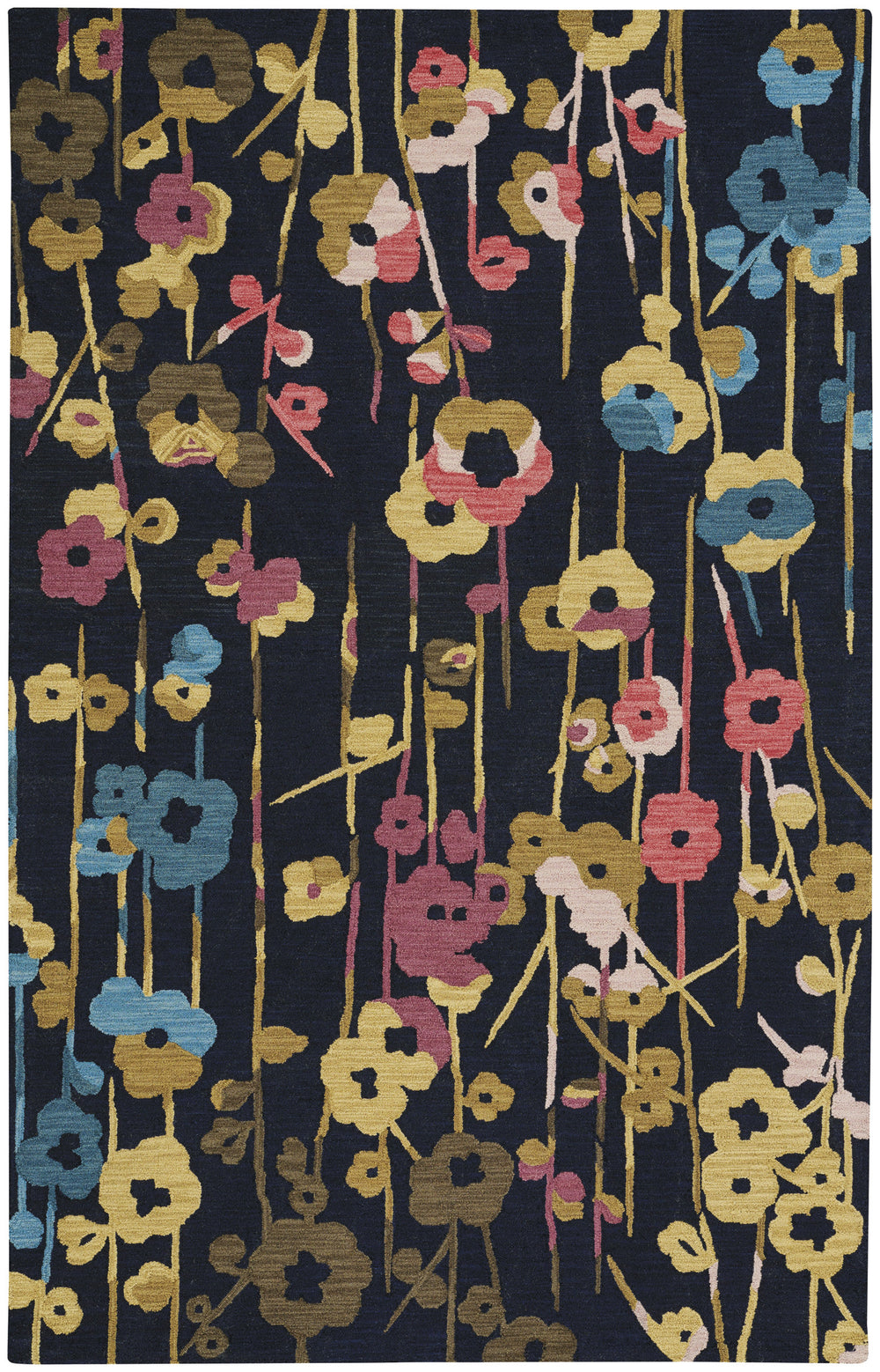 Capel Branch 3294 Dark Blue 475 Area Rug