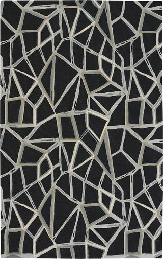 Capel Splinter 3296 Ebony Area Rug Rectangle/Vertical Stripe Rectangle