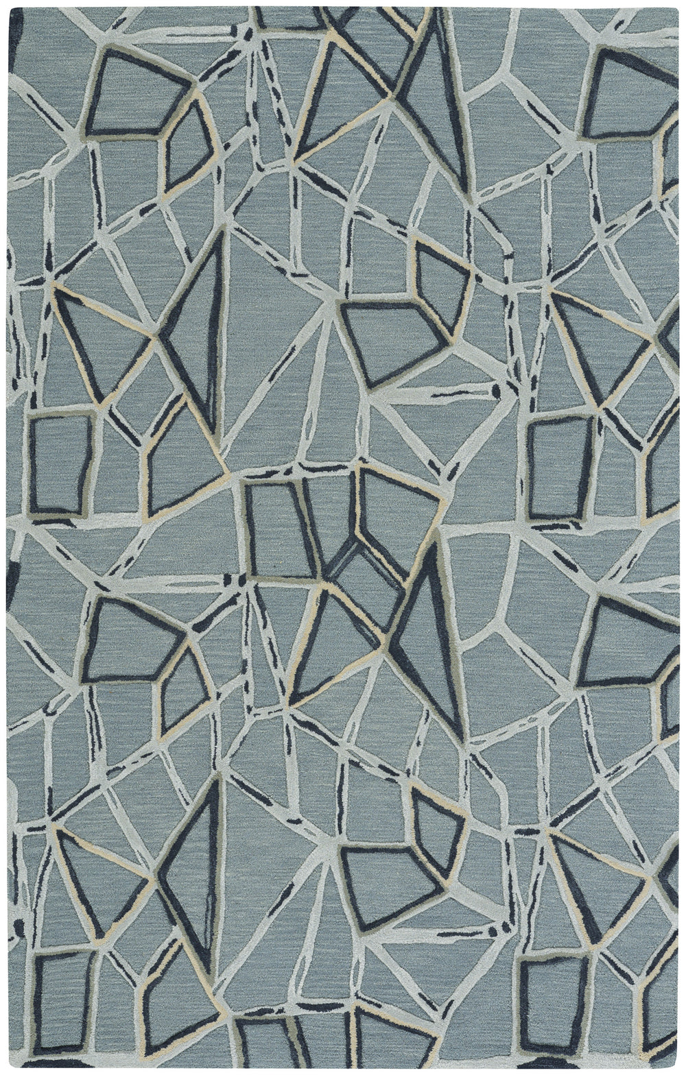 Capel Splinter 3296 Azure Area Rug