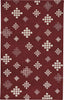 Capel COCOCOZY Geneva 3297 Crimson Beige Area Rug main image