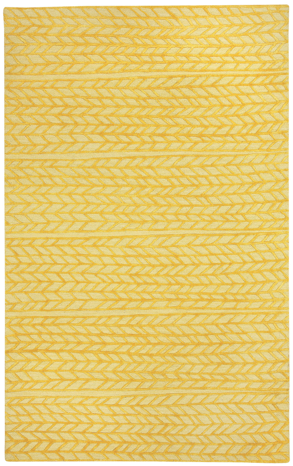 Capel Spear 3305 Yellow 100 Area Rug by Genevieve Gorder main image