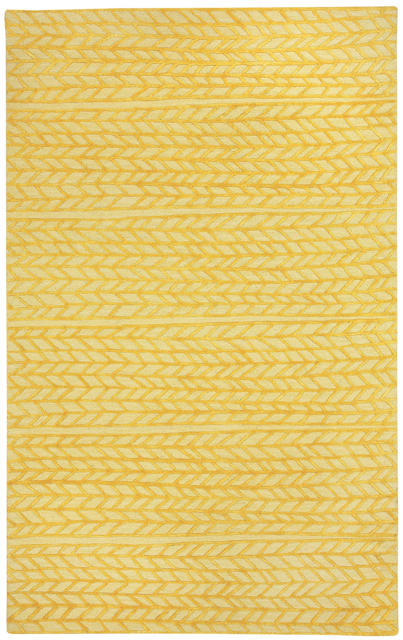 Capel Spear 3305 Yellow 100 Area Rug by Genevieve Gorder main image