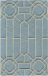 Capel Ironworks 3306 Pale Blue 440 Area Rug Rectangle