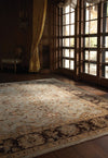 Capel Monticello Meshed 3313 Honeydew/Chocolate 200 Area Rug Rectangle Roomshot Image 1 Feature
