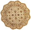 Capel Monticello Meshed 3313 Sand 600 Area Rug Scalloped