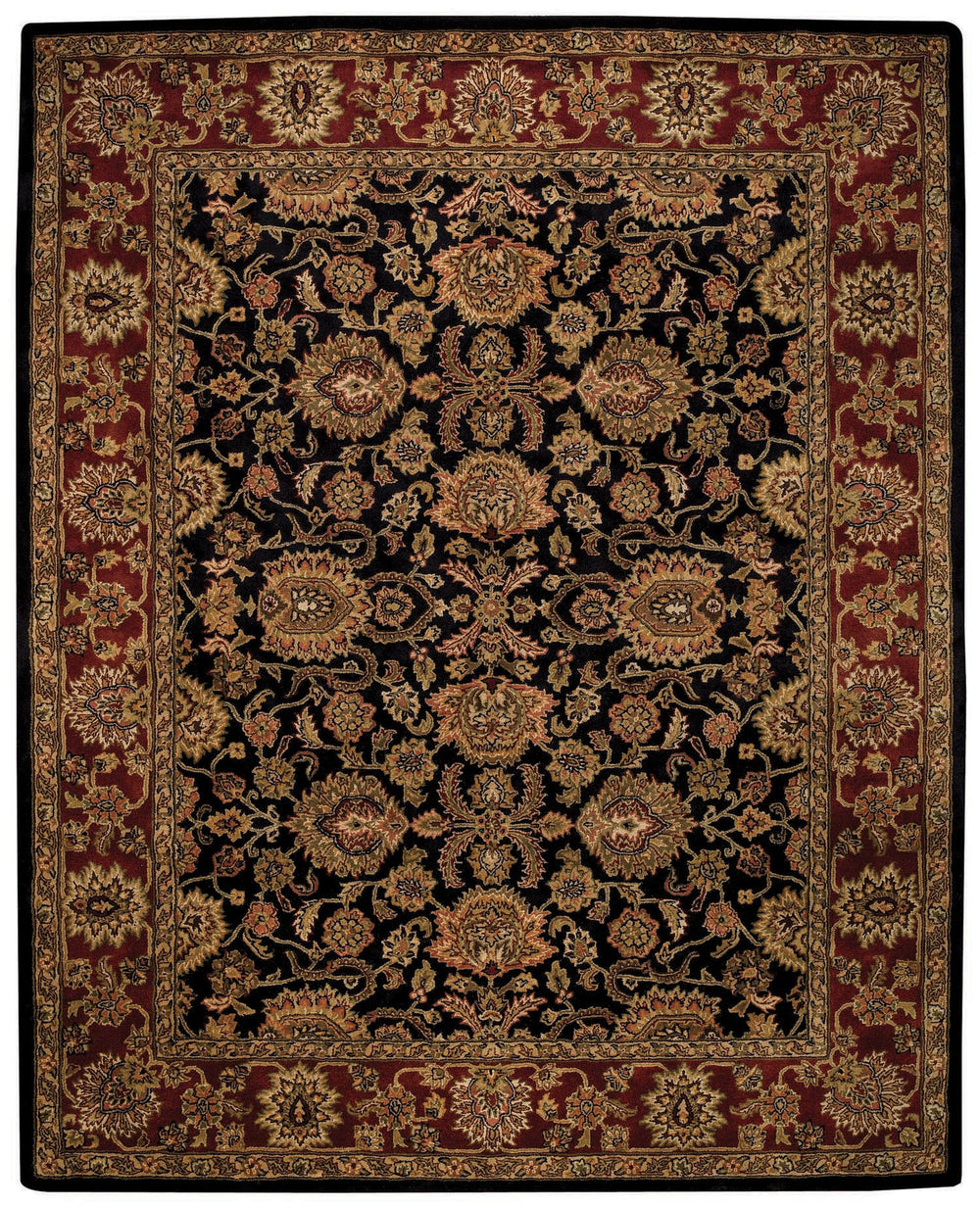 Capel Piedmont Persian 3366 Ebony 350 Area Rug