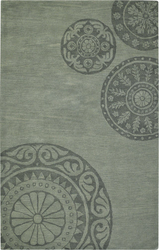Capel Biltmore Albemarle-Medallion 3388 Sage Area Rug Rectangle/Vertical Stripe Rectangle