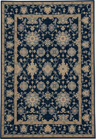 Capel Metropolis-Ushak 3415 Navy Area Rug main image